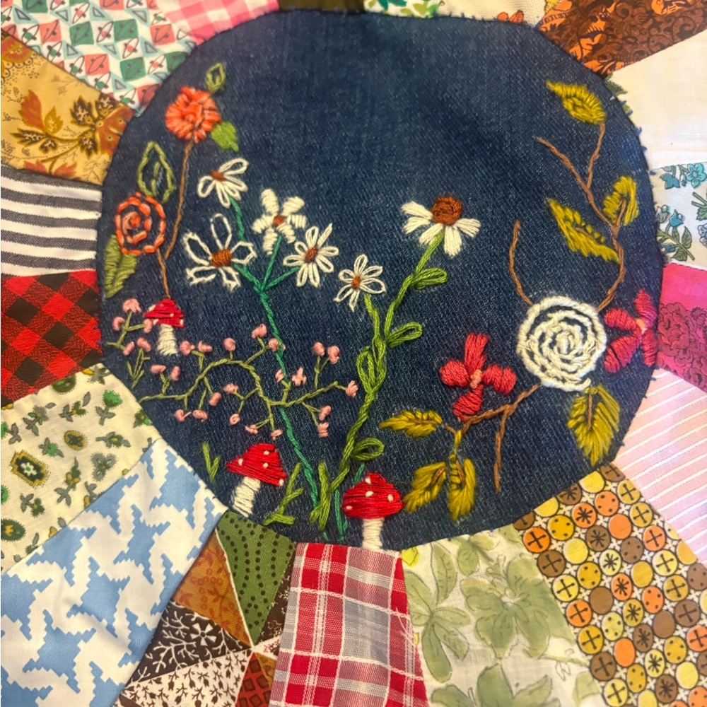Custom Embroidered Denim Jacket - Picture 4 of 4